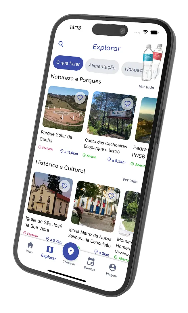 CunhaTem App Interface